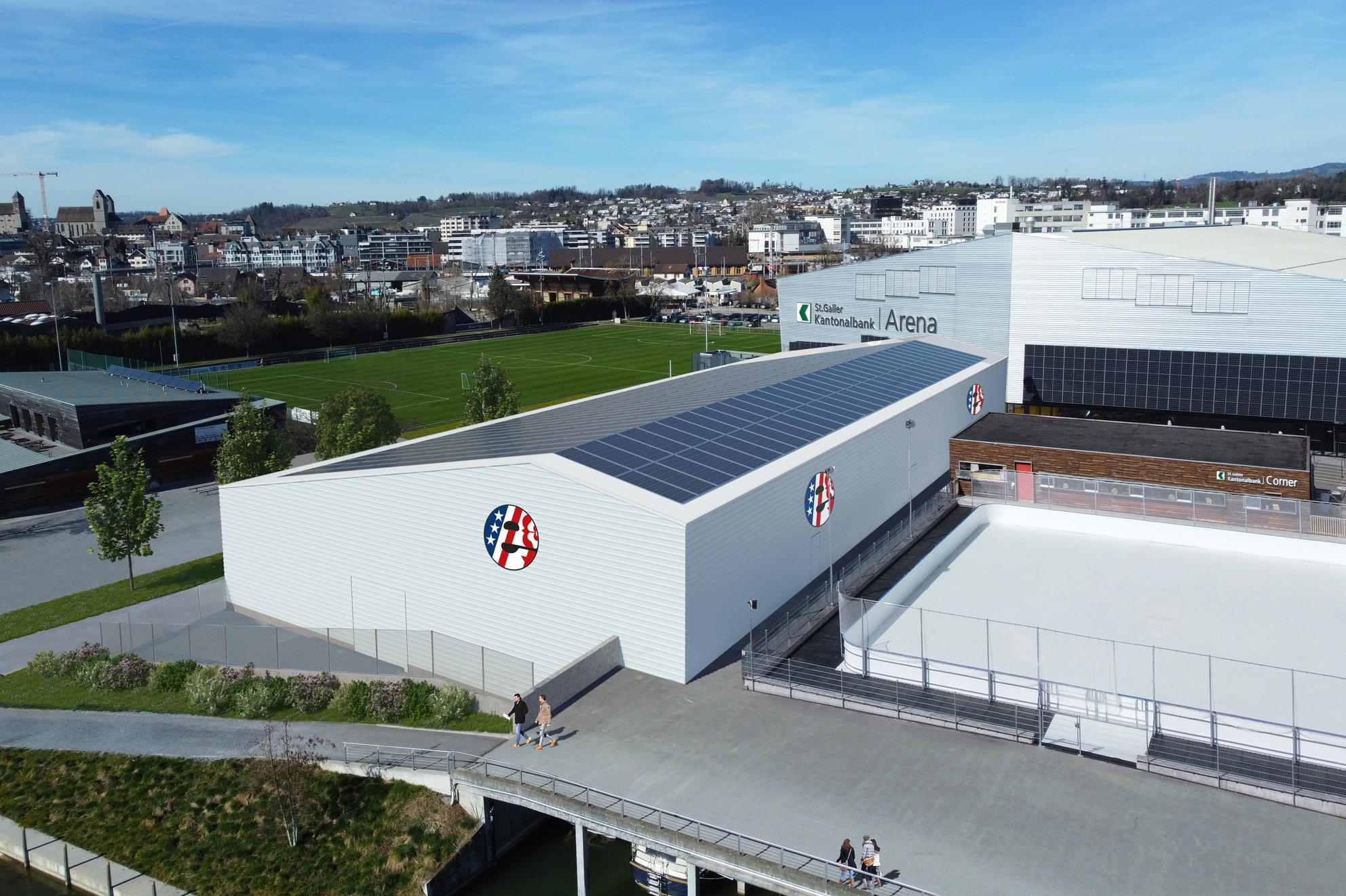 Bild von Neue Eishockey Trainingshalle in Rapperswil für die Lakers