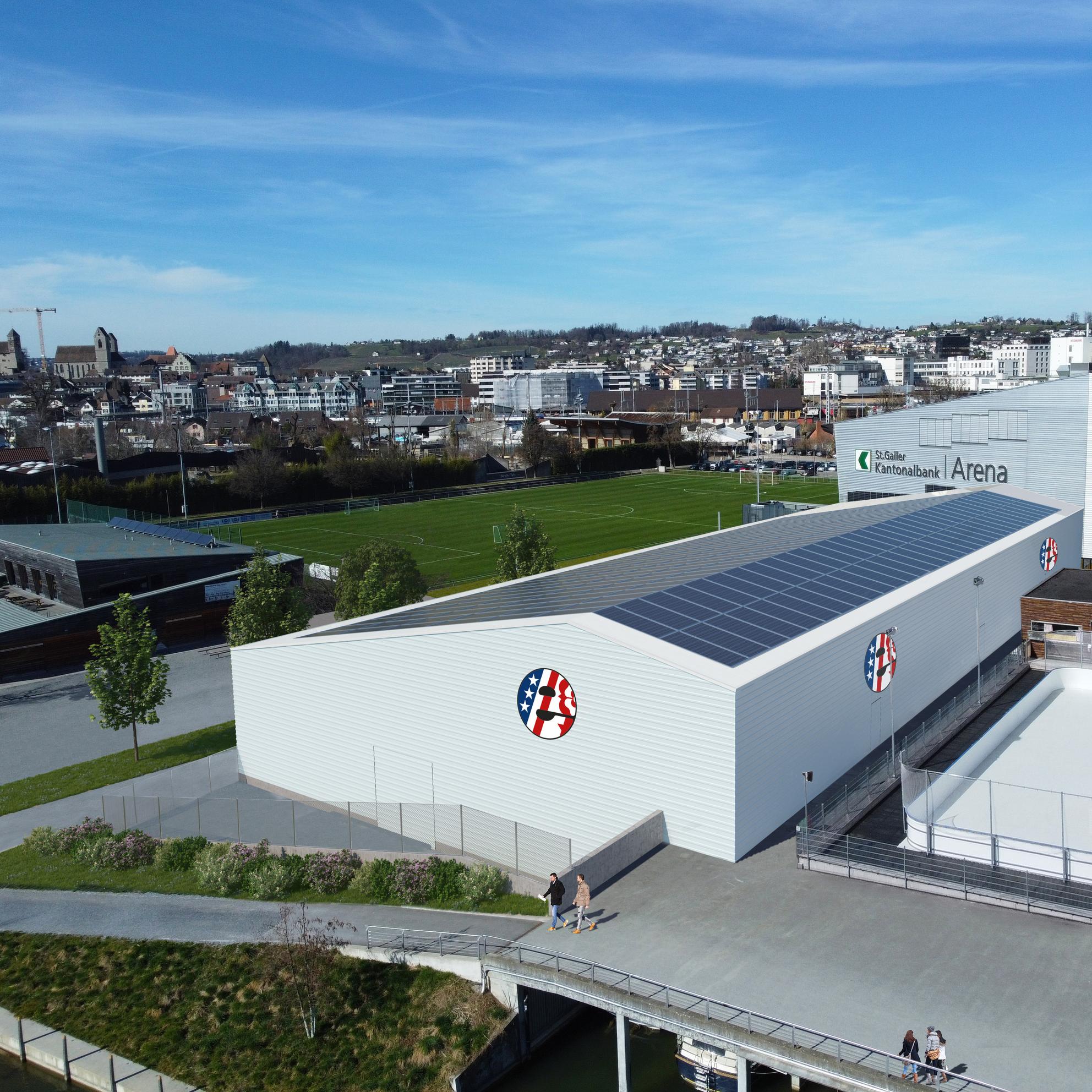 Bild von Neue Eishockey Trainingshalle in Rapperswil für die Lakers