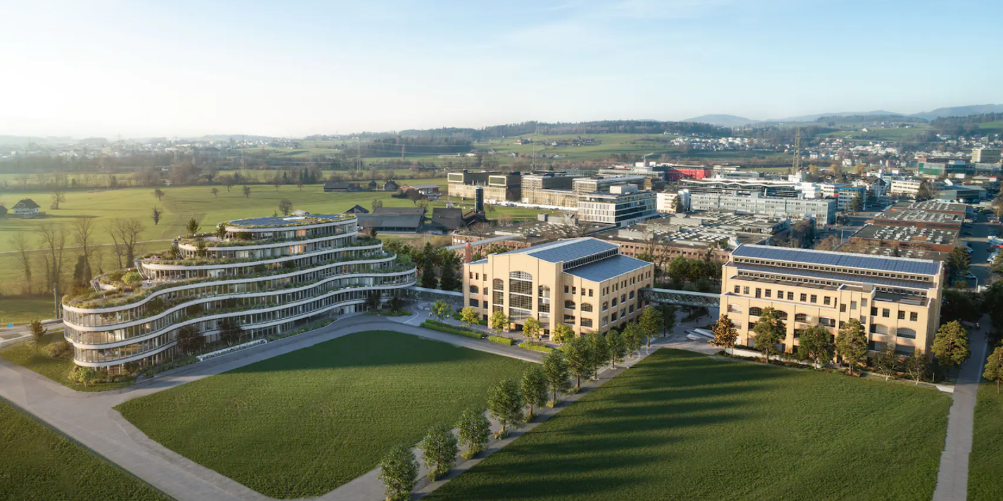 Bild von Neubau Hauptsitz Partners Group